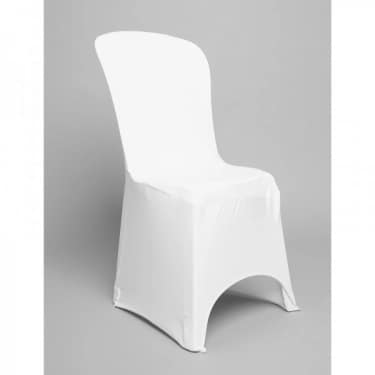 Housse de chaise blanche