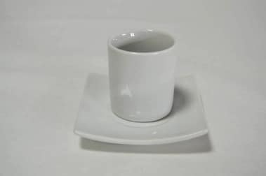 Pot porcelaine et sa sous tasse 10 cl