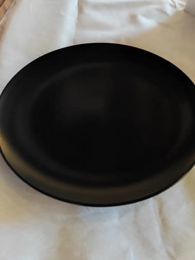 Assiette Noire 26 cm