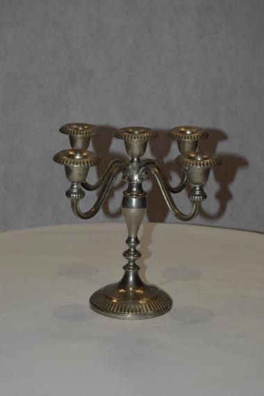 Chandelier Argent 3 Branches