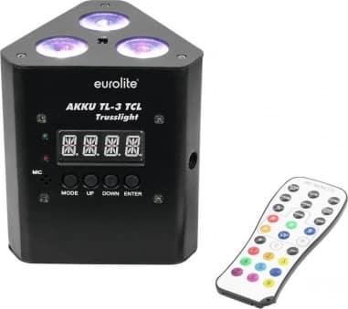 Par Led sur batterie